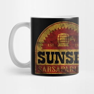 Vintage Sunset Sarsaparilla Mug